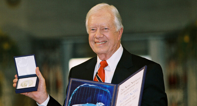 Nobel prize winner Jimmy Carter’s push for peace ‘set a powerful model’ for ex-presidents despite brutal political blows