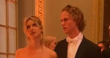 Now Gwyneth Paltrow's nepo baby Apple Martin is caught rolling her eyes at debutant date in viral video