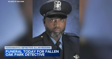 Oak Park shooting: Family, friends to gather for funeral for fallen Oak Park Detective Allan Reddins