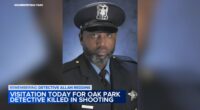 Oak Park shooting: Family, friends to gather for visitation for fallen Oak Park Detective Allan Reddins