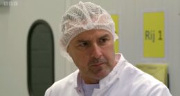 Paddy McGuinness leaves Inside the Factory fans CRINGING after replacing host Gregg Wallace as he makes VERY rude joke amid the axed Masterchef star's sexual miscount scandal