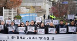 Political strife erupts over South Korean court as it is set to determine the fate of impeached Yoon