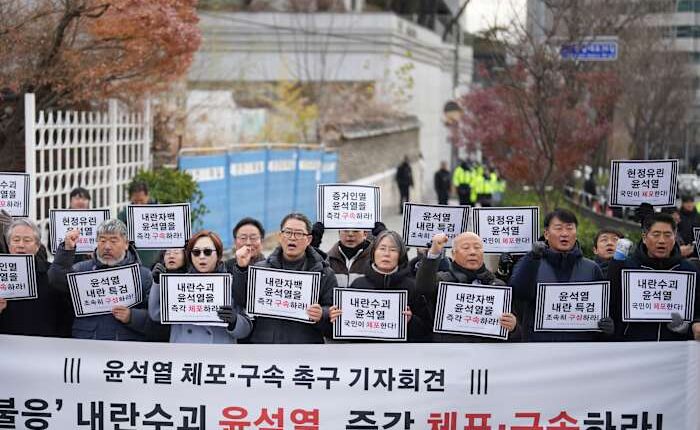 Political strife erupts over South Korean court as it is set to determine the fate of impeached Yoon