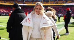 Pregnant Brittany Mahomes' Game Day Coat Adorably Honors Her 3 Kids