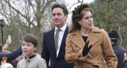 Pregnant Princess Beatrice dons chic coat with a special significance as she arrives for Christmas Day church service in Sandringham