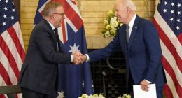 Prime Minister Anthony Albanese met with US President Joe Biden during Tuesday's Quad Summit in Japan