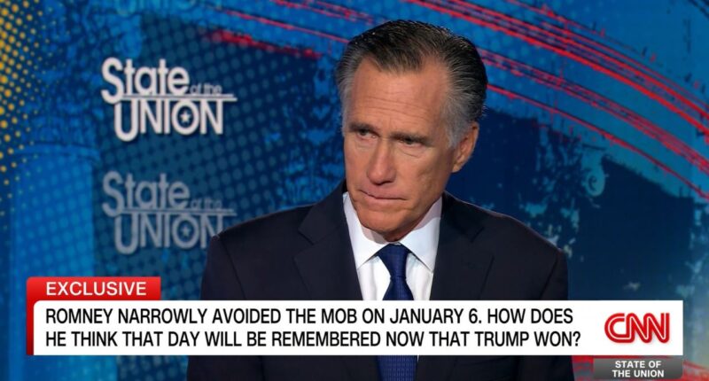 ROMNEY TO CNN: January 6 Will Be Seen As 'Very Dark Day In American History' Despite Trump Win