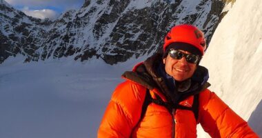 Two Americans and a Canadian are missing and presumed dead after vanishing from New Zealand's Mount Cook summit on Saturday morning (pictured is victim Kurt Blair)