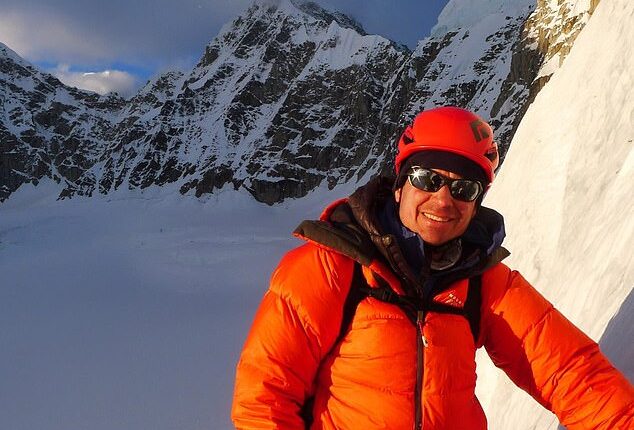 Two Americans and a Canadian are missing and presumed dead after vanishing from New Zealand's Mount Cook summit on Saturday morning (pictured is victim Kurt Blair)