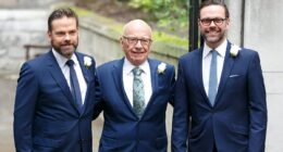 Rupert Murdoch suffers crushing blow in his 'Succession' plan to hand complete control of his global media empire to chosen son after family split