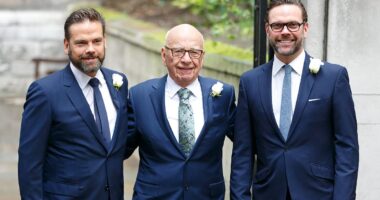 Rupert Murdoch suffers crushing blow in his 'Succession' plan to hand complete control of his global media empire to chosen son after family split