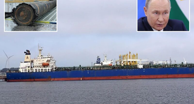 Russian ‘shadow fleet’ oil tanker ‘under investigation’ as ANOTHER deep sea cable is damaged sparking fears of sabotage