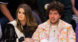 Selena Gomez And Benny Blanco Enjoy Steamy Smooch In Cozy Holiday Snap