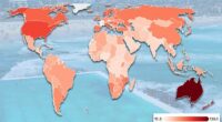 Despite skin cancer remaining the most common cancer in Australia, it's not the type seeing a surge in detections among younger demographics (a map is pictured)