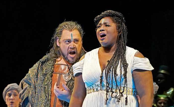 Soprano Angel Blue sings her first Metropolitan Opera 'Aida' in a new production