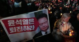 South Korea's parliament impeaches 4 officials as a vote on Yoon over martial law looms