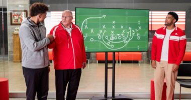 State Farm Shares BTS And Blooper Highlights From Andy Reid's 'Bundle-Rooski' Ad