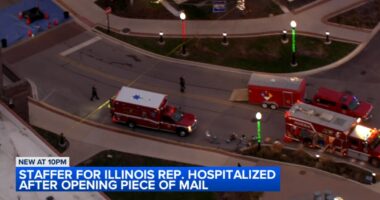 State Rep. Barbara Hernandez's staffer sickened, hospitalized after opening mail at Aurora, Illinois office at at Benton and Stolp