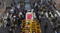 State funeral begins for former Indian Prime Minister Manmohan Singh, who instituted economic reform