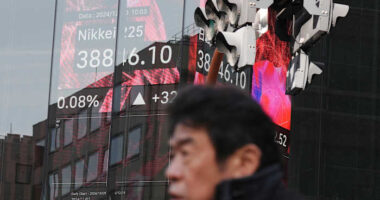 Stock market today: Asian shares are mixed ahead of key US inflation data