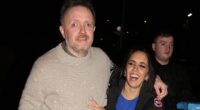 Strictly winner Chris McCausland celebrates until the early hours as he clutches his Glitterball Trophy while leading the show afterparty leavers with former pro Janette Manrara