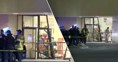 Suspect shot, killed after driving truck into Texas mall in incident that left at least 5 injured: police