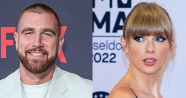 Taylor Swift Stuns Fans As She Coordinates With Travis Kelce In A Red Fur Outfit At Chiefs Game