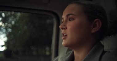 Tense moment Molly-Mae Hague hangs up the phone on ex Tommy Fury after heated row in trailer for Behind It All series - as heartbreaking scene shows Bambi call out for her 'Dada'