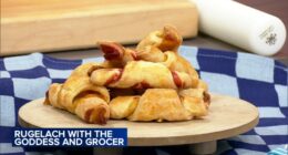 The Goddess and Grocer Executive Pastry Chef Alysha Dinatale shares rugelach recipe ahead of Hanukkah 2024