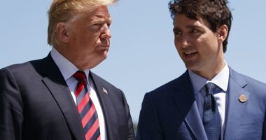 Trudeau Troll: Young Boy Is the Hit of the Night As He Photobombs Mar-a-Lago Summit