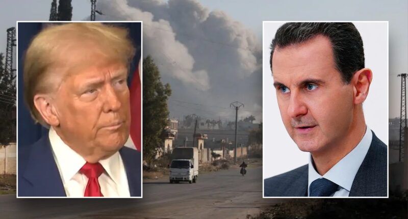 Trump urges US to stay out of Syrian civil war, blaming Obama for failure as Islamists close in on capital