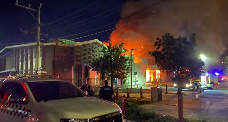 Two injured in shocking 'firebomb' attack on one of Australia's busiest synagogues while worshippers were inside