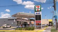 A woman who allegedly had coffee poured over her and was assaulted at this 7-Eleven service station in Caulfield (pictured) later died in hospital