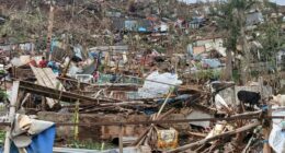 Up to 1,000 people feared dead after most powerful cyclone in 90 YEARS batters French island with destruction for miles