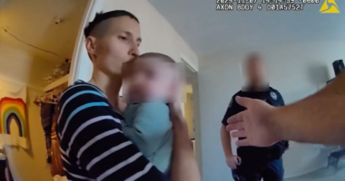 VIDEO Shows Cops Talking to Postpartum Mom Before Shooting That Killed Her & Infant Daughter