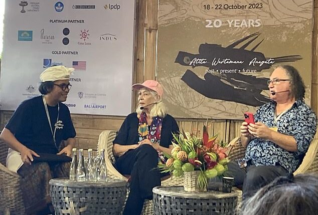 Prof Langton was a guest speaker at the Ubud Writers and Readers Festival on both October 20 and October 22