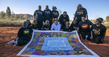 The Uluru Statement was created in 2017 and called on the government to first constitutionally enshrine a Voice to Parliament