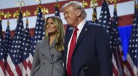 Voters reveal if they support Melania Trump not living at the White House during her husband's second term