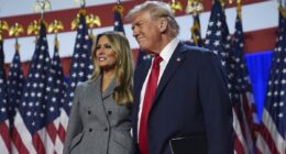 Voters reveal if they support Melania Trump not living at the White House during her husband's second term