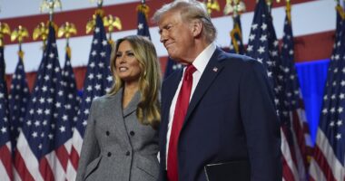 Voters reveal if they support Melania Trump not living at the White House during her husband's second term