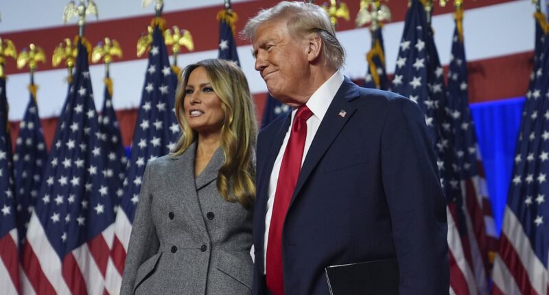 Voters reveal if they support Melania Trump not living at the White House during her husband's second term