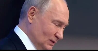 Watch moment Putin appears to confirm his secret CHILDREN as he makes bombshell unguarded slip about his ‘little ones’