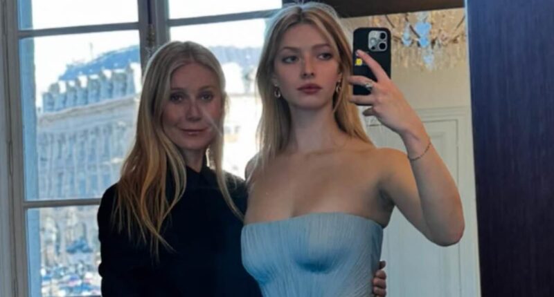 Watch out world, here comes Apple Martin! The debutante, 20, is a sorority girl at Vanderbilt University, has graced the front row at Chanel's fashion show - AND can sing like her Coldplay frontman dad - is there nothing she can't do?