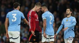 Wave of condemnation for 'cheating' Kyle Walker: Notorious Manchester City star sparks fury from Piers Morgan, Roy Keane and more after 'embarrassing' collapse while losing bad-tempered Manchester derby