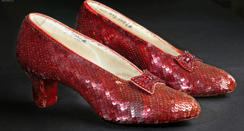 Wizard of Oz heist: Stolen ruby slippers worn by Judy Garland in 'The Wizard of Oz' are auctioned for $28 million