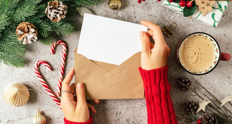 Woman ignites fierce debate about Christmas card etiquette for divorcees and single people