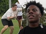 YouTube superstar IShowSpeed gets a RUDE introduction to rugby league and a taste of an Australian icon