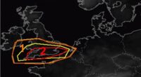 'Tornado warning' issued for southern England TODAY: Map reveals where UK is most at risk before Storm Eowyn 'weather bomb' later this week