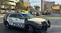 1 person dies when truck catches fire and explodes outside Trump's Las Vegas hotel