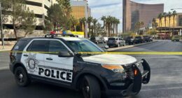 1 person dies when truck catches fire and explodes outside Trump's Las Vegas hotel